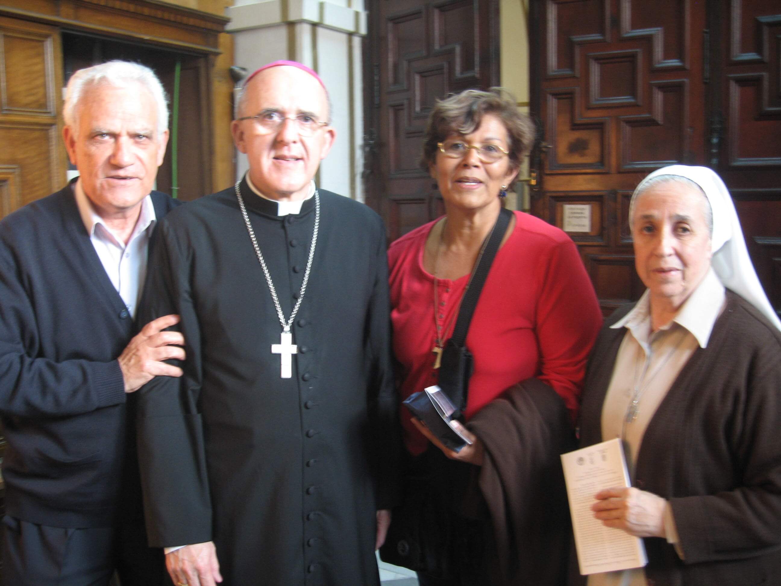 Grato encuentro de la Comisión Luis Amigó con el Arzobispo de Valencia